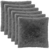  Presvlaka za jastuk 6 pcs HEERLEN Svjetlosiva 60 x 60 cm | shoptok.hr