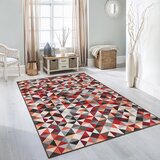 Mila Home rdeča/siva pralna preproga 80x150 cm ignite – | Shoptok.si