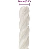  Radno uže bijelo 20 mm 100 m od polipropilena | Eponuda.com