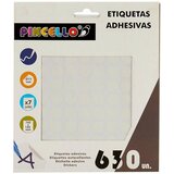  Samolepilne etikete Pincello Bela Ø 13 mm 17 x 4 x 19 cm (12 kosov) | Shoptok.si