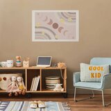  Plakat - Phases of the Moon with a Rainbow 90x60 Bez okvira s margom | shoptok.hr