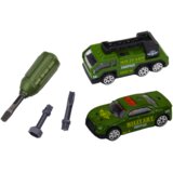 Vojni set vozila za igru sa tenkom i autima - zeleni | Shoptok.si