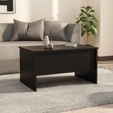  Stolić za kavu crni 80x50x42,5 cm od konstruiranog drva | shoptok.hr
