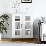 The Living Store Komoda bela 69,5x34x90 cm inženirski les - Komoda, (21662351) Cene