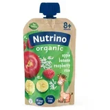 organska voćna kaša jabuke, banane i maline sa pirinčem i dodatkom vitamina c 100 g