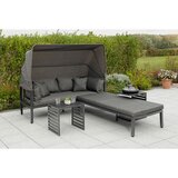 Gardenson LOUNGE GARNITURA aluminij | Shoptok.si