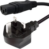 Hawa Priključni kabel za hladne naprave [ angleški vtič - vtič 3 A] črni 2 m 1008245, (20414224) | Shoptok.si