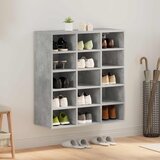  Ormar za cipele s policom Beton siva 77,5 x 30 x 83,5 cm | shoptok.hr