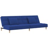  Kavč dvosed z ležiščem in dvema blazinama modro blago, (21038151) | Shoptok.si