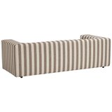 Ellos Home Smeđa/krem sofa od šenila 220 cm Lisa – | shoptok.hr