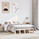 Furnova Posteljni okvir brez vzmetnice 140x200 cm trdna borovina, (21939856) Cene