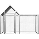  Kokošinjac od pocinčanog čelika 2 x 1 x 1,5 m | shoptok.hr