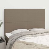  Posteljno vzglavje 4 kosa taupe 72x5x78/88 cm blago, (20933629) Cene