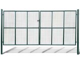 vidaXL Mrežasta vrtna vrata 415 x 225 cm / 400 x 175 cm | Shoptok.si