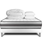 VITALIT Celoten paket za posteljo - Vzmetnica 180x200 cm + vzmetnica z letvami (v kompletu) + 2 vzglavnika + odeja - Vitalpower Recover, (21613732) | Shoptok.si