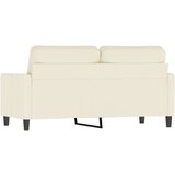  Kavč dvosed krem 140 cm žamet | Shoptok.si