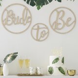 Ginger Ray® leseni obroči bride to be | Shoptok.si