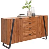 Landscape KOMODA, črna, barve hrasta | Shoptok.si