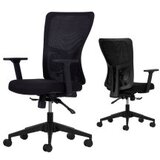 Hanah home Set 2 kancelarijske stolice Lumbar 108 Black | ePonuda.com