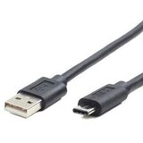  USB 2,0 kabal AM to Type-C AM/CM, 1m, BLACK, GEMBIRD CCP-USB2-AMCM-1M | Eponuda.ba