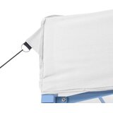  Profesionalni sklopivi šator za zabave 280x410x315 cm čelični bijeli | shoptok.hr