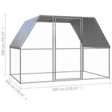 vidaXL Vanjski kavez za kokoši 3 x 2 x 2 m od pocinčanog čelika | shoptok.hr