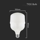  led sijalica T100 E27/30W/230V 6500K | Eponuda.com
