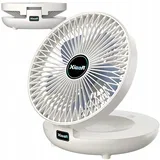 Brezžični zložljiv aku. namizni ventilator USB 24cm