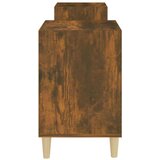 TV ormarić boja dimljenog hrasta 160x35x55 cm konstruirano drvo | shoptok.hr