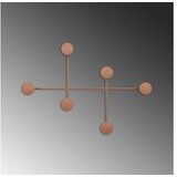 WALLXPERT metalna zidna kuka boja bakar dama c | ePonuda.com