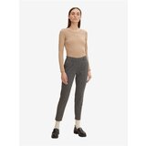 Tom Tailor Grey Women's Plaid Shortened Pants - Women | shoptok.hr