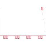 Sollux Lighting Lestenec OVIO 4 roza Gx53, (5000500091) Cene