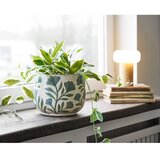 House Nordic Keramičen ročno poslikan okrasni cvetlični lonec za zelišča ø 22,5 cm – | Shoptok.si