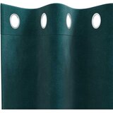  Zavjese za zamračivanje 2 pcs Tamnozelena 140 x 140 cm Baršun | shoptok.hr