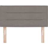  LED vzglavje črtne zasnove Taupe 80 cm Tkanina, (22080411) | Shoptok.si