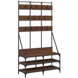  Za odjeću i cipele smeđa boja hrasta 100x40x184 cm | shoptok.hr
