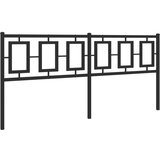  The Living Store Kovinsko posteljno vzglavje črno 180 cm - Vzglavje, (21500723) | Shoptok.si