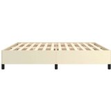  Posteljni okvir krem 200x200 cm umetno usnje, (20723921) | Shoptok.si