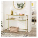 Hanah home Komoda By-4, 90x80x30 cm, Zlatne boje Cijene