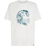 O'neill Majica 'Circle Surfer' temno zelena / bela | Shoptok.si