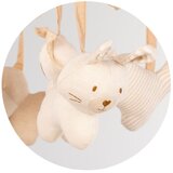 Chipolino glazbeni vrtuljak za krevetić Rabbit & Friends Cotton | shoptok.hr