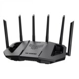 Asus 90IG0A30-MO9C00 brezžični usmerjevalnik 2.5 Gigabit Ethernet Tri pasova (2,4 GHz / 5 GHz / 6 GHz) Črna Cene