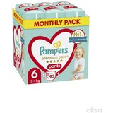 Pampers pelene Premium Pants, Veličina 6, pakovanje od 93 komada Cene
