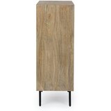 BIZZOTTO Omarica iz masivnega manga v naravni barvi 92x110x40 cm Darsey – | Shoptok.si