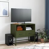TV ormarić maslinastozeleni 68x39x60,5 cm čelični | shoptok.hr