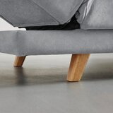 Bessagi Home zofa s posteljno funkcijo funky, svetlo siva | Shoptok.si