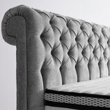 Premium Living Postelja Boxspring Queen, Siva, 180x200 | Shoptok.si