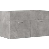 vidaXL Omarica za umivalnik betonsko siva 90x38,5x46 cm inženirski les | Shoptok.si