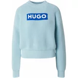Hugo Pulover 'Sloger' modra / svetlo modra / bela