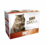 Normandise norman&dise vlažna hrana za mačke eco diana, komadići piletine, 100g, 12 komada | ePonuda.com